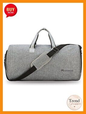 Convertible Garment Duffel Bag Carry On Suit Travel 2 in 1 with Shoulder Strap